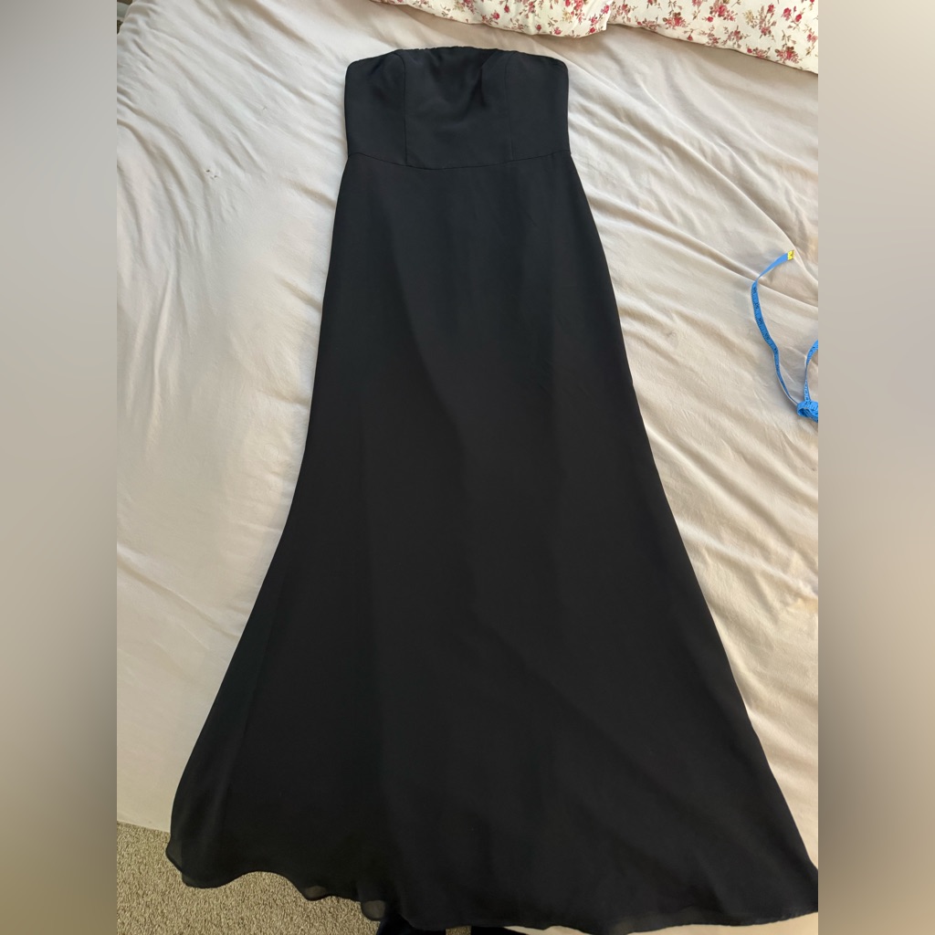 Harper Paige Occasions Black Maxi Strapless Dress